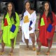 Neon Green Casual Shirt Dress Women Plus Size Vestidos Clothes Long Sleeve Loose Midi Dresses Button Up Slit Sexy Dress