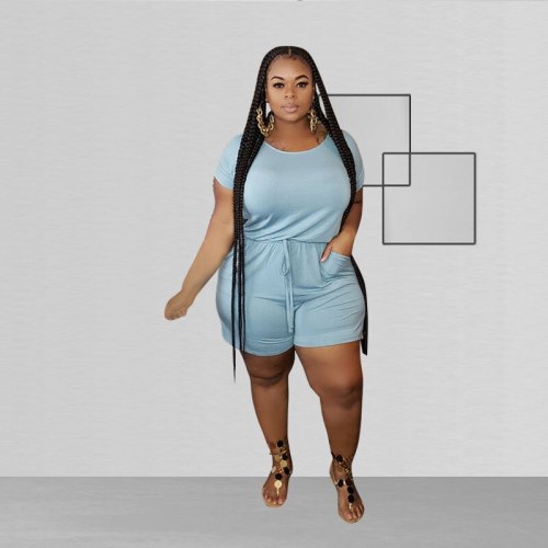 Plus Size Women Jumpsuit