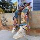 Sexy Tie Dye Bandage Pants Fall Festival Clothing Fashion Streetwear Stacked Sweatpants High Waisted Jogger Trousers