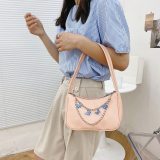 Retro Totes Bags For Women 2021 Fashion Purse PU Leather Women Handbags Solid Elegant Female Retro Shoulder Totes Bags