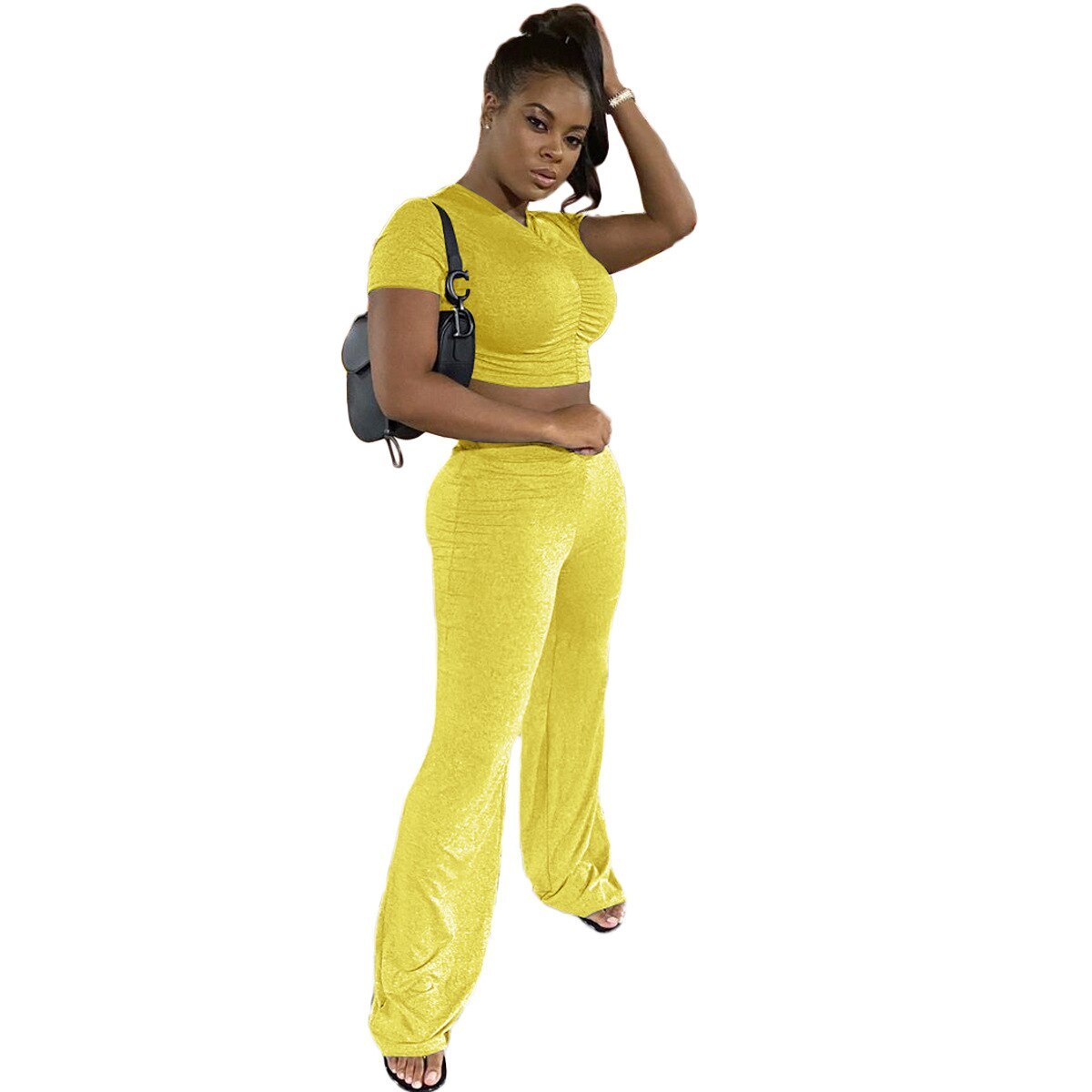 womens flared tracksuit bottoms