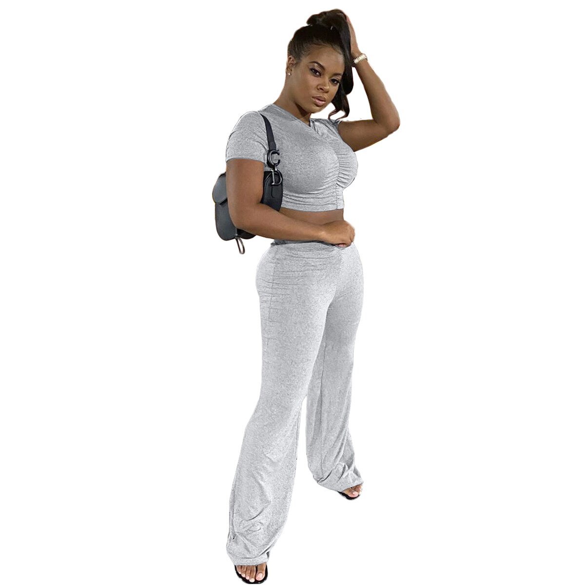 flared tracksuit