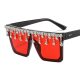 New handmade fringed sunglasses integrated ocean lens fashion sunglasses