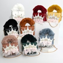 2021 Fashion Handbag Little Girl Mini Purse Handbags Children Shoulder Bags