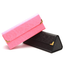 2021 newest box glasses woman free logo sunglasses cases custom eyeshadow case foldable sunglasses cases metalic