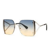 2021 Oversized Square Sunglasses Women Vintage Luxury Lady Retro Oculos De Sol UV400 Sunglasses