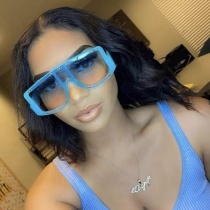 2021 Big Summer Square Fashion Oversized Women Assorted Oversized Sunglasses