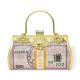 Shinny Rhinestone Glitter Money Roll Purse Evening Bag