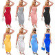 2021 New Arrivals Summer Wear Women Clothing Ladies Casual Bodycon Sun Sexy Plus Size Dresses