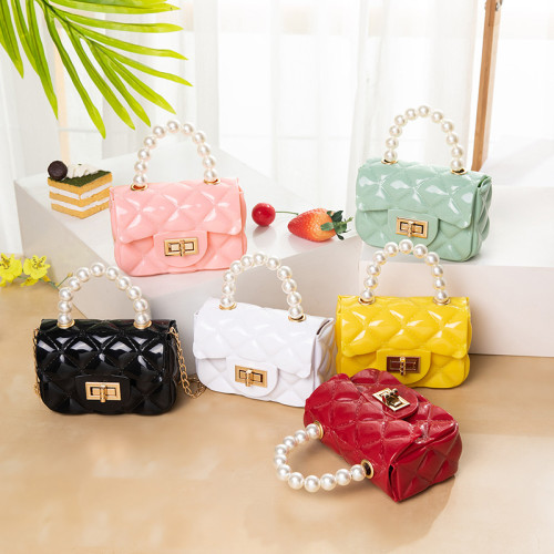 2021 Luxury Waterproof Women Little Girl Purses Kids Jelly Bags Ladies Mini Handbag
