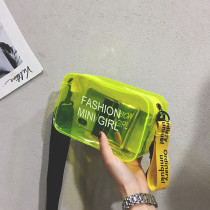 2021 Wholesale girls jelly pvc transparent crossbody baby purse mini designers kids bags handbags