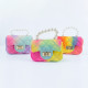 2021 Wholesale girls purse rainbow mini jelly bag cute crossbody kids handbag female pearl kid bags