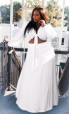 Fat girl clothing plus size women long sleeve sexy loose plus size dresses 4xl 5xl