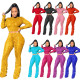 Plus Size Winter Clothing Velvet Two Piece Set 2021 Designer Clothes Famous Brands Women Streetwear Sportswear 2 Piece Set Women