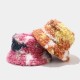2021 Designer Winter Hat Lamb Wool Vintage 10 Colors Furry Warm Custom Tie Dye Fur Bucket Hat For Women Autumn Winter