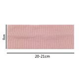 2021 Women Solid Headband Turban Elastic Headwear Head Wrap Women Hair Accessories for Women Yoga Hair Bands Fashion Girls