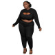2021 plus size women's fashion sexy solid color suit 3 pieces lounge wear sets   lounge wear  winter clothes