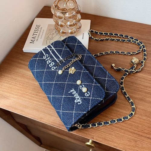 Handbag Luxury Brand Ladies Bag 2021 Designer New Trendy Fashion Rhombus Shoulder Bag Chain Messenger Bag Small Square Bag