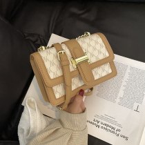High Quality Women's Bag 2021 New Trend Simple Fashion Chain Shoulder Bag Autumn and Winter Texture Messenger Small Square Bag
