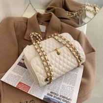 Lingge chain bag female 2021 autumn and winter new wave fashion all-match messenger bag casual one-shoulder small square bag