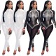 Fall Clothes for Women Rompers Womens Jumpsuit Sexy Hot Drilling Sheer Mesh Night Club Party See Through Body Jumpsuit Overalls