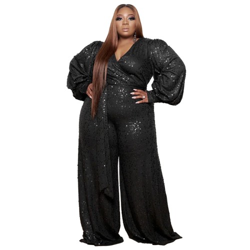 One Piece Outfit Women Jumpsuit Romper Bodycon Playsuit Stretch Sequins Party Birthday Plus Size Jumpsuit Wholesale Dropshipping