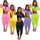 Velvet Tracksuit Fall Clothes for Women Casual Sports Fitness Zipper Long Sleeve Crop Top + Pants Two Piece Set Jogging Femme