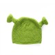 2021 winter hats for women balaclava monster Shrek wool hat creative Funny knitted hat pure hand winter cap men hat