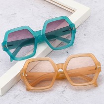 2021 New Arrival Fashion Sunglasses Women Men Hexagon Frame Gradients Lens Goggle Vintage Brand Designer Sun Glasses UV400