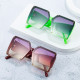Fashion Square Sunglasses Women Large Frame Glasses Retro Sunglass Men Gradient Brand Design Eyewear UV400 Sun Glass Shades