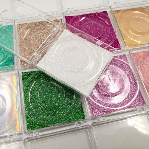 NEW 20pcs- 50pcs Wholesale false eyelash packaging box fake 3d mink eyelashes boxes faux cils acrylic case lashes empty packing