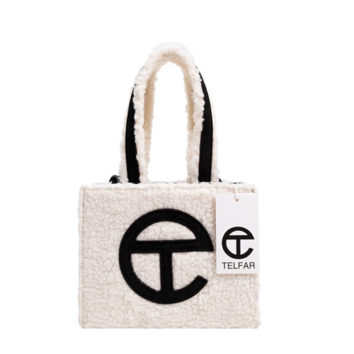 New Arrives Fashion Luxury Designer Famous Brands Furry Tote Shoulder Messenger Telfar Bag Fur Purses And Handbags For Women