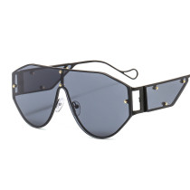 Fashion Oversized Sunglasses Women Fashion  Big Goggle Frame Top Sun Glasses Female Vintage Retro Sunglass For Women Men
