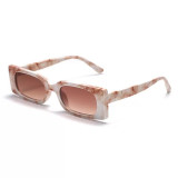Simplicity Retro Small Rectangle Sunglasses Women Ins Popular Fashion Candy Color Eyewear Men Square Sun Glasses Shades UV400
