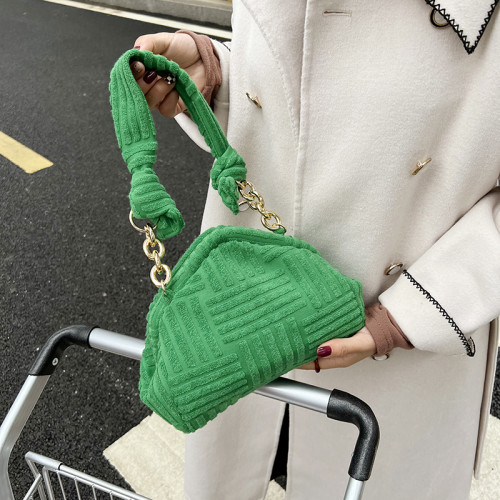 2022 Luxury Women Fashion Towel Embossed Crossbody Bags Ladies Party Clutch Small Striped Versatile Casual Brand Shoulder Purses
