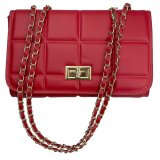 Trend Women's Bag 2022 New Leather Shoulder Bag Candy Color Lingger Satchels Female Bag Fashion Chain Square Tote Bags for Women