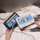 New Fashion Radio Box Women Shoulder Bag Vintage Female Pu Leather Messenger Bag Personality Lady Black Red White Crossbody Bag