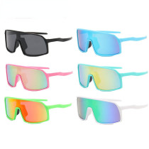 Child TR90 Polarized Cycling Accessories Sunglasses Boy Mirrored Lens Popularity Girl One-piece Goggles Outdoor Tourism