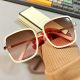Fashion Oversized Rectangle Sunglasses Women Brand Designer Trend Plating Outdoor Tourism Oculos De Sol Feminino UV400