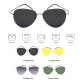 2022 Ultralight Square Titanium Polarized Sunglasses Rimless Driving Pilot Sun Glasses Oculos De Sol UV400 Gift PM0074