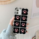 Suitable for Iphone13 Cat Claw Mobile Phone Shell 12pro Push Bubble Pressure Relief Toy Adult Children Squeeze Toy