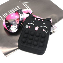 POP ITS Toys Push Bubble Storage Coin Purse Bag Dimple Storage Kawaii Crossbody Bag Fidget Toy Girl Bag Dimple Toys  Kawaii