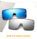 2022 New pc large frame sunglasses BR06 fashion personality uv400 men's and women's color film sunglasses cross-border hot wholesale