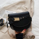 Fashion Classic Saddle Bags For Women Pu Leather Crossbody Shoulder Bag High Quality Half Moon Messenger Bags Women Satchels