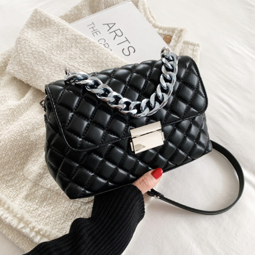 Luxury Quilted Woman Bag Top Brand Classic Diamond Pattern Leather Woman Shoulder Bag Fashion Handbag High Quality Crossbody Bag