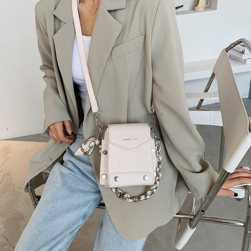 Messenger Bag 2022 New Fashion Woman Shoulder Purse Small Phone Bag Cute Mini Crossbody Bag Woman Pu Leather Shoulder Bags