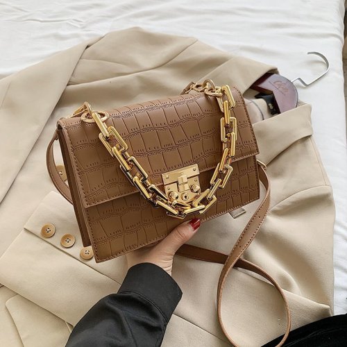 Trend Messenger Bags For Women 2020 Leather Flap Crossbody Bag Female Stone Pattern Handbag And Purse Women Shouldwer Bag