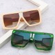 2022 New Fashion Punk Sunglasses Women Men Unisex Leopard Frame Gradients Lens Rock Style Shield Designer Sun Glasses UV400