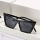 2022 New Arrival Cat Eye Sunglasses Women Men Fashion Vintage Beach Party Style PC Lens Frame Leopard Black Brand Designer UV400