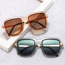 2022 New Fashion Shield Sunglasses Women Men Gradients Lens Alloy Metal Frame Brand Designer Sun Protection Sun Glasses UV400